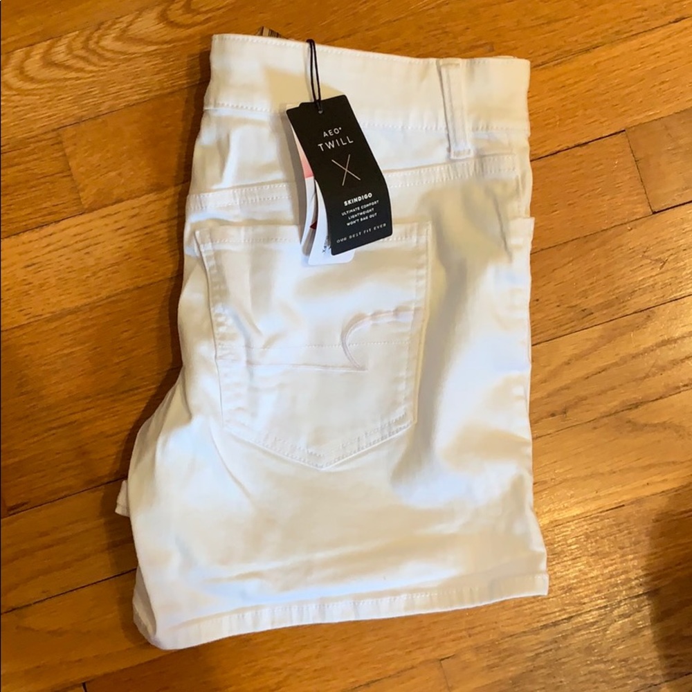 Brand new American eagle white shorts